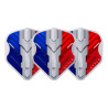Set original L-Style V-Series Type B L1EZ Clear White bleu blanc rouge.