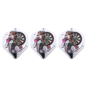 3 ailettes L-Style L-Flight EZ L1 Super Fallon Clear White