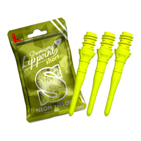 Sachet L-Style Lippoint Premium Short Yellow avec 30 pointes soft tip 2BA rigides.