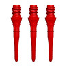 Trois pointes L-Style Premium ShortLip Red 2BA au format court et rigide.