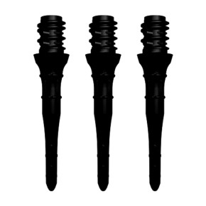 Trois pointes L-Style Premium ShortLip Black 2BA au format court et rigide.