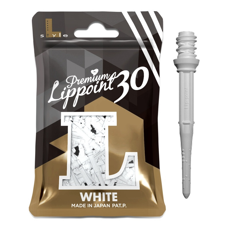 Sachet de 30 pointes L-Style Lippoint 30 Blanches avec une pointe 2BA