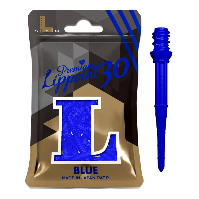 Sachet de 30 pointes L-Style Lippoint 30 Bleues avec une pointe 2BA