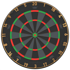Visuel officiel Bull’s Advantage Black, cible de compétition au design noir et or.