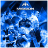 Mission Darts équipe des joueurs professionnels avec la cible Samurai 4 White Edition.