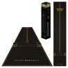 Packshots du tapis de fléchette BULL’S Advantage Carpet Dartmat + Oche 300x85 cm
