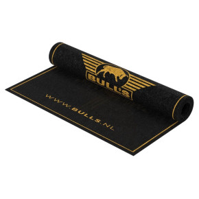 Tapis de fléchette BULL’S Advantage roulé noir et or 300x85 cm