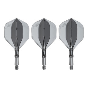 Lot de 3 ailettes moulées L-Style L-System Clear Black 190