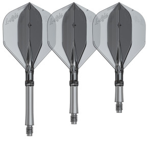 Les ailettes L-system Clear Black existent en 3 dimensions différentes.
