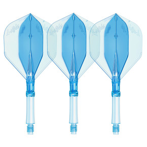 Ailettes L-style L-System 260 Bleu transparent L1