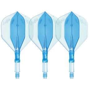 Nouvelles ailettes moulées L-style L-System 190 L1 bleu claire.
