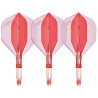 Ailettes L-System rouge claire dimension 190 L1