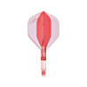 L-Style L-System Clear Red 190 L1 ailette moulée intégrée vue de face