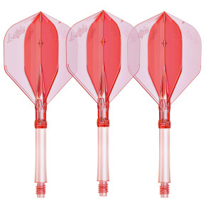 Ailettes moulées L-style L-System Rouge transparent 330 L1