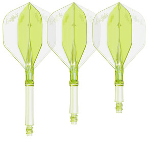 Trio de L-Style L-System L1 190 Neon Yellow vue de face