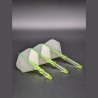 Trio de L-Style L-System L1 190 Neon Yellow sur fond sombre