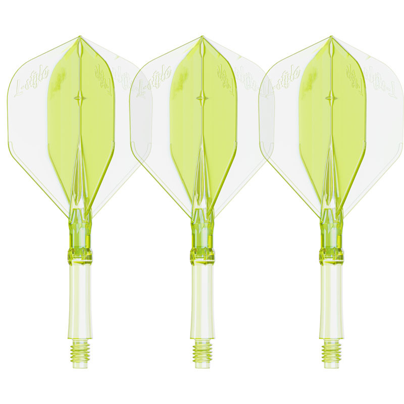 Ailettes premium L-System 260 L1 jaune néon de chez L-Style.