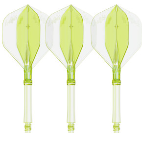 Ailettes L-Style L-System large L1 fluo jaune