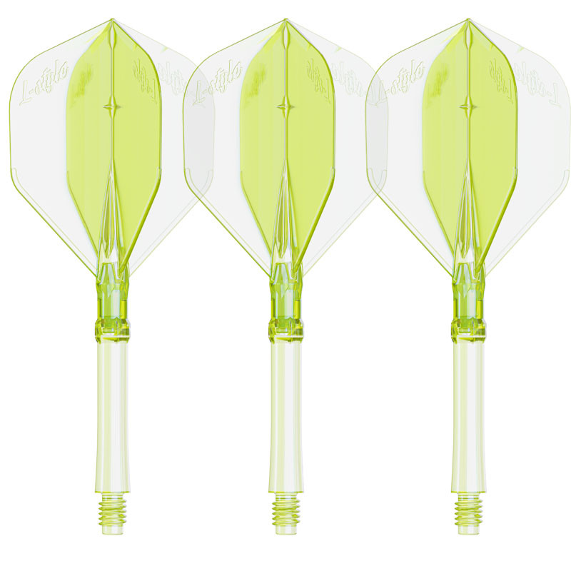 Ailettes L-Style L-System large L1 fluo jaune