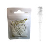 Pointes Lippoint Premium blanches 2BA sélectionnées pour préserver la Granboard 3S blanche.