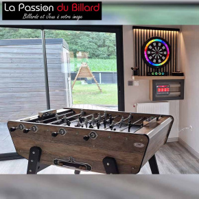 Nos clients ont du talent, très belle installation d'une cible de fléchette Granboard 3s.
