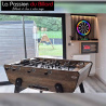 Nos clients ont du talent, très belle installation d'une cible de fléchette Granboard 3s.