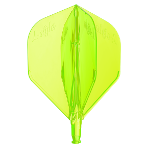 Ailette vendue à l'unité, L-Style L-System Flight L1 Standard Clear Yellow / jaune transparent