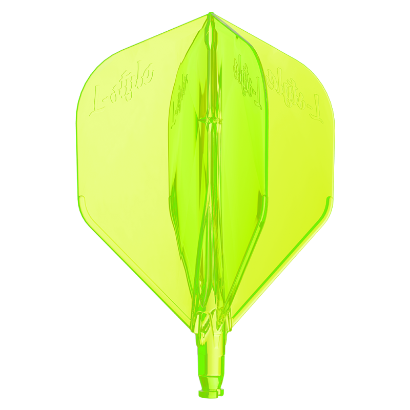 Ailette vendue à l'unité, L-Style L-System Flight L1 Standard Clear Yellow / jaune transparent