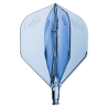 Ailette vendue à l'unité, L-Style L-System Flight L1 Standard Clear blue