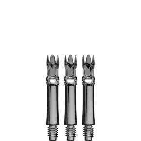 Lot de 3 shafts L-Style L-System Clear Black 260 – tiges noires transparentes