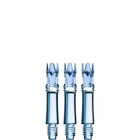 Lot de 3 shafts L-Style L-System Clear Blue 225 – tiges bleues transparentes