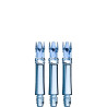Lot de 3 shafts L-Style L-System Clear Blue 260 – tiges bleues transparentes