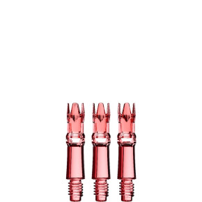 Lot de 3 shafts L-Style L-System Clear Red 190 – tiges rouges transparentes