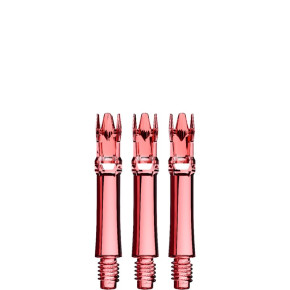 Lot de 3 shafts L-Style L-System Clear Red 260 – tiges rouges transparentes