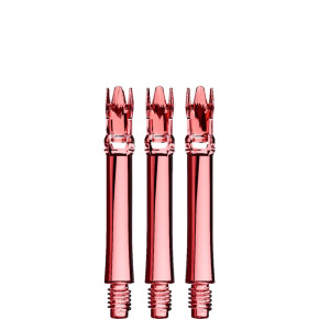 Lot de 3 shafts L-Style L-System Clear Red 330 – tiges rouges transparentes