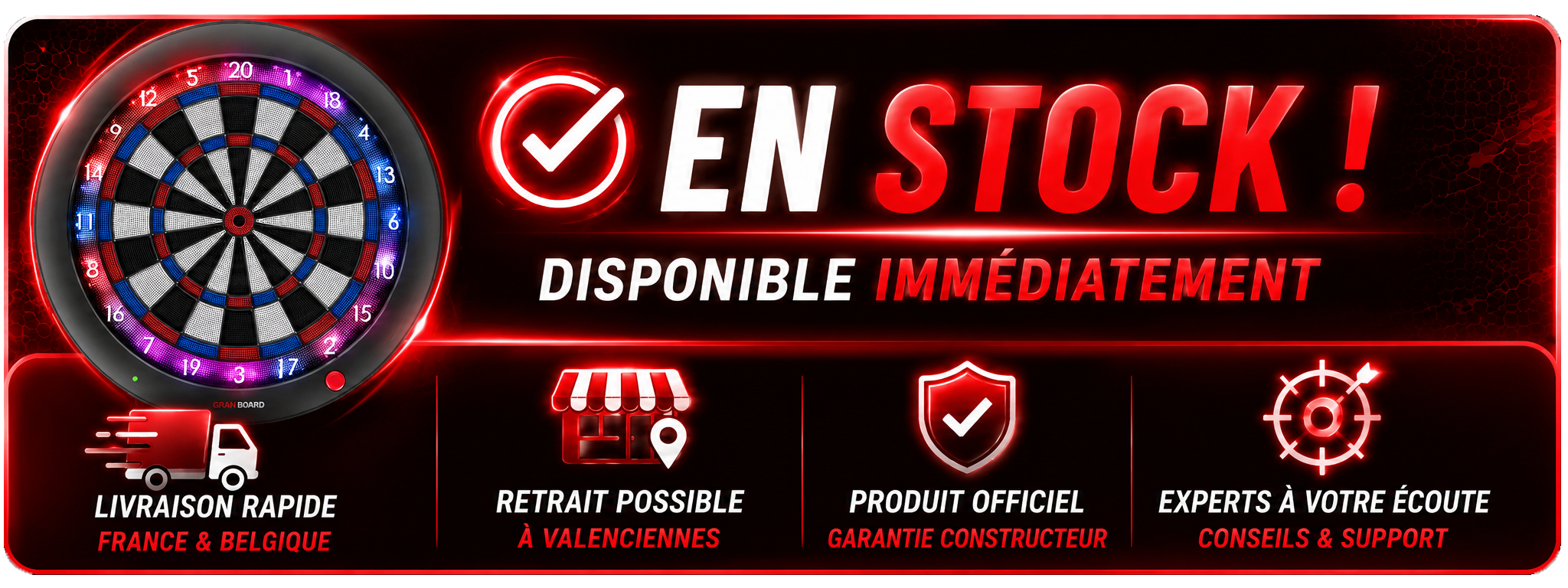 Cible Granboard 3s bleu en stock